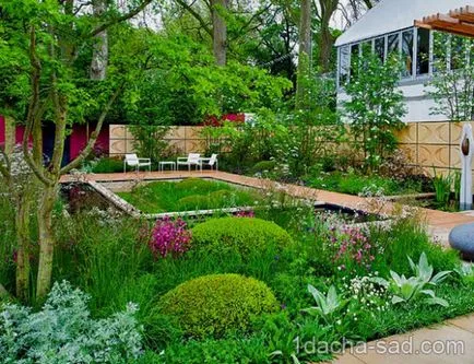 Най-добрите идеи за ландшафтен дизайн и вила в Челси Flower Show, Великобритания, за моите идеи