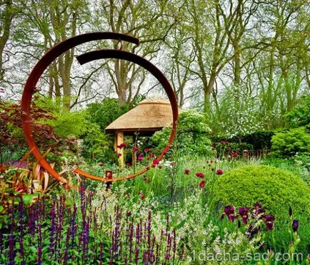 Cele mai bune idei de design peisagistic și cabana de la Chelsea Flower Show, Marea Britanie, pentru ideile mele
