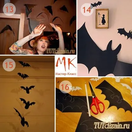 Master-classe de Halloween decor - Design - decor cu propriile lor mâini