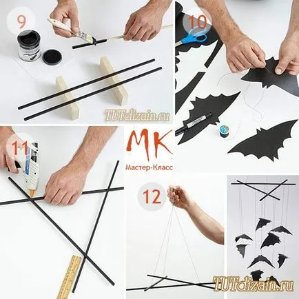 Master-classe de Halloween decor - Design - decor cu propriile lor mâini