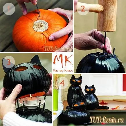 Master-classe de Halloween decor - Design - decor cu propriile lor mâini