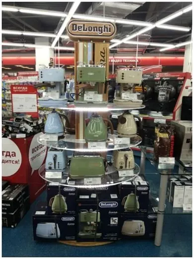 Electronics értékesítési és háztartási általános elvek, merchandising