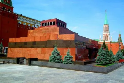 Lenin istoria Mausoleul, descriere, fotografie