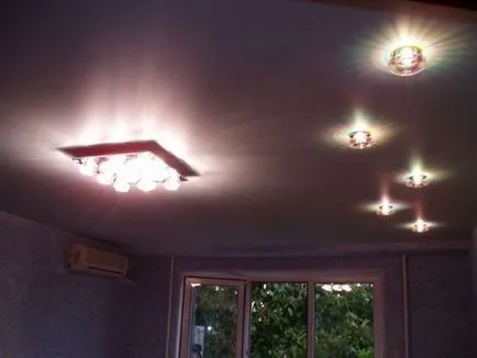 Монтаж на прожектори в окачения таван видео уроците с ръцете си