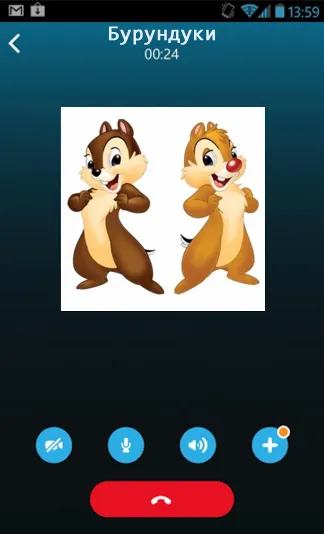 Cartoon hang skype android