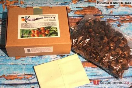 Természetes kozmetikai szappan diófélék szárított gyümölcsök soapberry trifoliatus