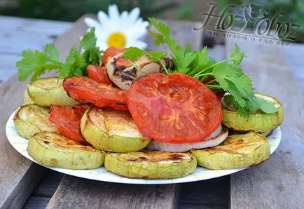 Zöldség a grill receptek fotókkal, hozoboz - ismerjük mind az étel