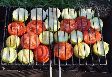 Zöldség a grill receptek fotókkal, hozoboz - ismerjük mind az étel