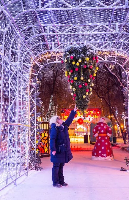 Anul Nou Moscova merge să se plimbe și să păstreze cald; )