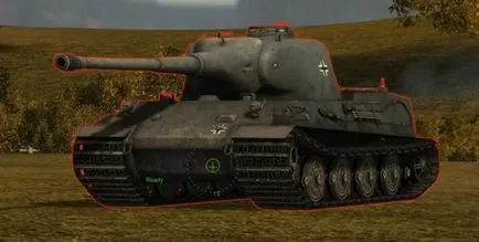 Privire de ansamblu a unei prime lowe tanc german