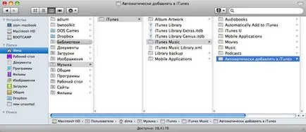 Organizarea conținutului în itunes