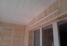 Panourile de tavan pe balcon pe balcon PVC cum să facă, furnizeze propriile lor mâini