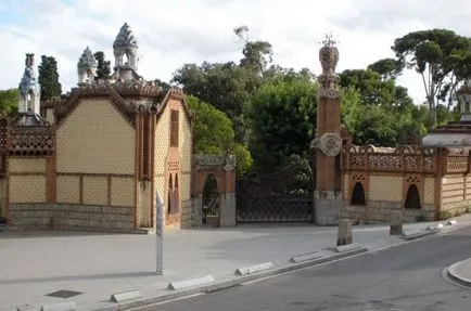 pavilonok Güell