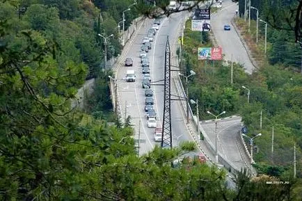 Distanța de la Massandra podgorie la Palatul Massandra (fotoinstruktsiya)