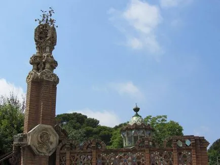 Pavilonok Güell - Barcelona, ​​Katalónia és Spanyolország