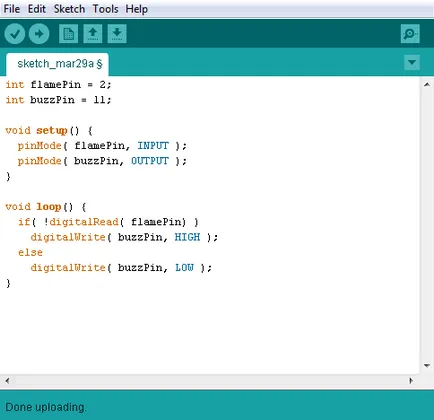 Első lépések Arduino IDE, robotika osztály