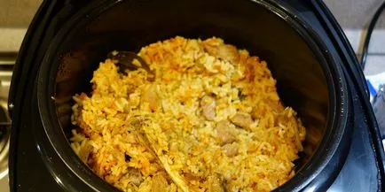 Pilaf in multivarka - retete, o alegere de orez, modul, temperatura și timpul de gătire