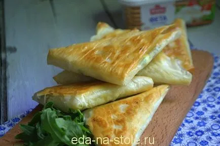 Sütemények Lavash, étel az asztalra