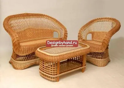 Wicker mobilier de gradina tipuri, preturi si fotografii