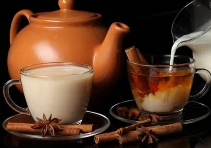 Miért van az angol teát inni tejjel - étrend és táplálkozás