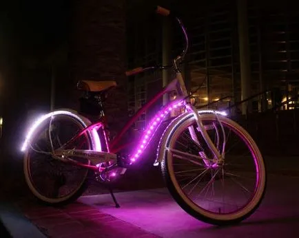 Lumini pentru biciclete, cu propriile sale mâini