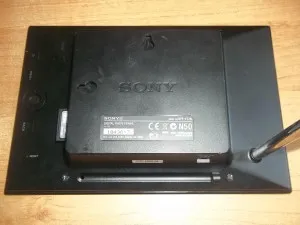 Javítása digitális képkeret SONY DPF-e72n