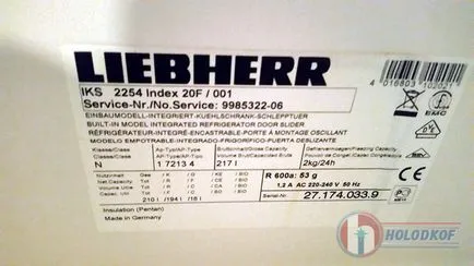 Ремонт на LIEBHERR за хладилници у дома, цената на ремонт на хладилници Либхер