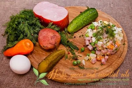 салата рецепти Оливие - най-вкусните и проверени със снимки