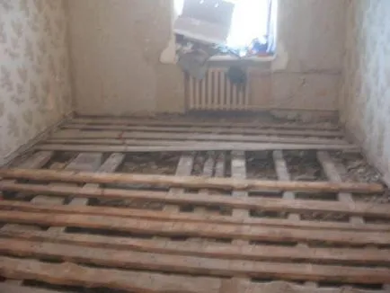 apartament de reparare podea în modul de a repara propriile lor mâini, mai ales din lemn, beton