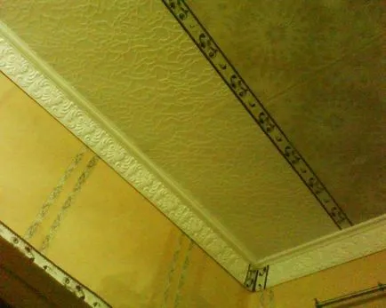 Repararea plafonului în hol - o fotografie cu propriile sale mâini