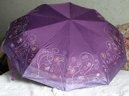 Рисувани чадъри - нова мода, батик и аз