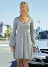 rochie balon, tricotate, moda pentru femei supraponderale (47 poze)