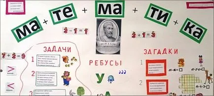 Plakátok a héten a matematika az iskolában a kezüket