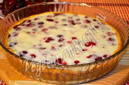 Cherry Pie - recept fotókkal és videó