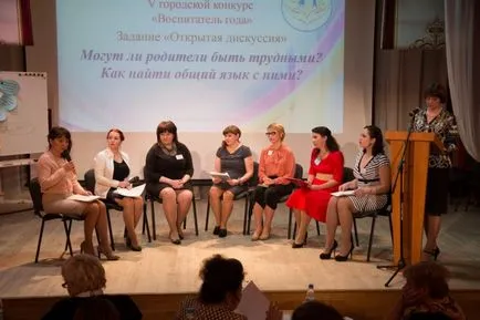 Câștigarea concursului „profesorul anului 2016“ în Novosibirsk