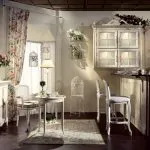 Függöny, rusztikus stílusban - 67 fotó ötletek és újítások