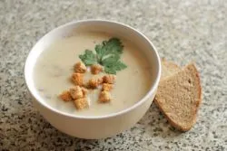 Кремообразното сирене супа - рецепта