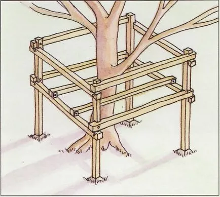платформата за наблюдение на дървото
