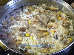 Китайски пилешка супа