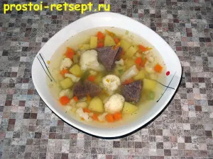 Супа от замразени зеленчуци, готварски лесно!