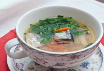 Супа от консерви вид риба евтини, вкусни и здравословни!