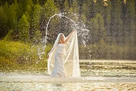 Fotografie de nunta in stilul de gunoi