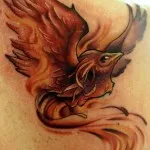 tatuaj 9 valori Phoenix, 49 de fotografii și schițe de cele mai bune