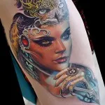 Kleopátra tetoválás jelentősége és fotók