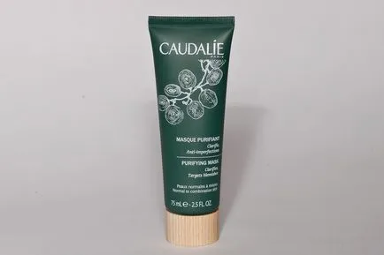 măști de testare Caudalie - hidrateaza, curata, detoxifiere și glicolic, din interior frumusete