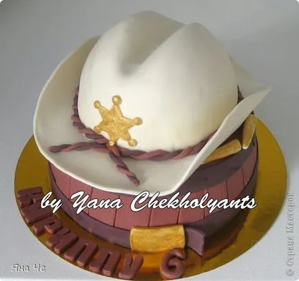 Cake cowboy kalap mikron, ország művészek