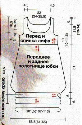 Туники за момичета спици описание схема, съвети със снимки и видео