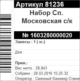 Отчитане на производството на сурово месо, запазвайки основния сурово месо