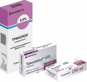 Trihopol prosztatagyulladás