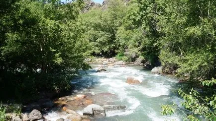 Turgen defileu, călătorie, drumeții, trekking